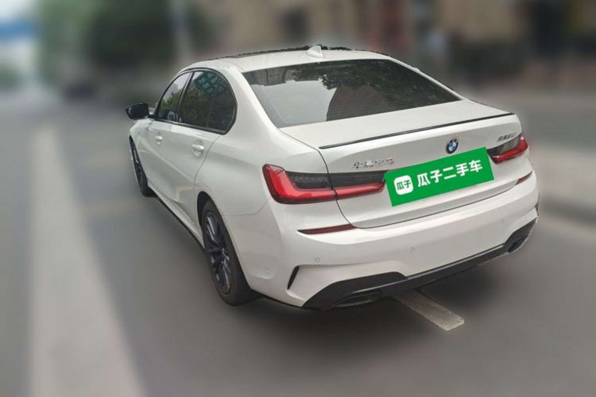 Used BMW 3 Series 2021 Facelifted 325Li M Sport Night Edition Package Rear Left 45 Deg