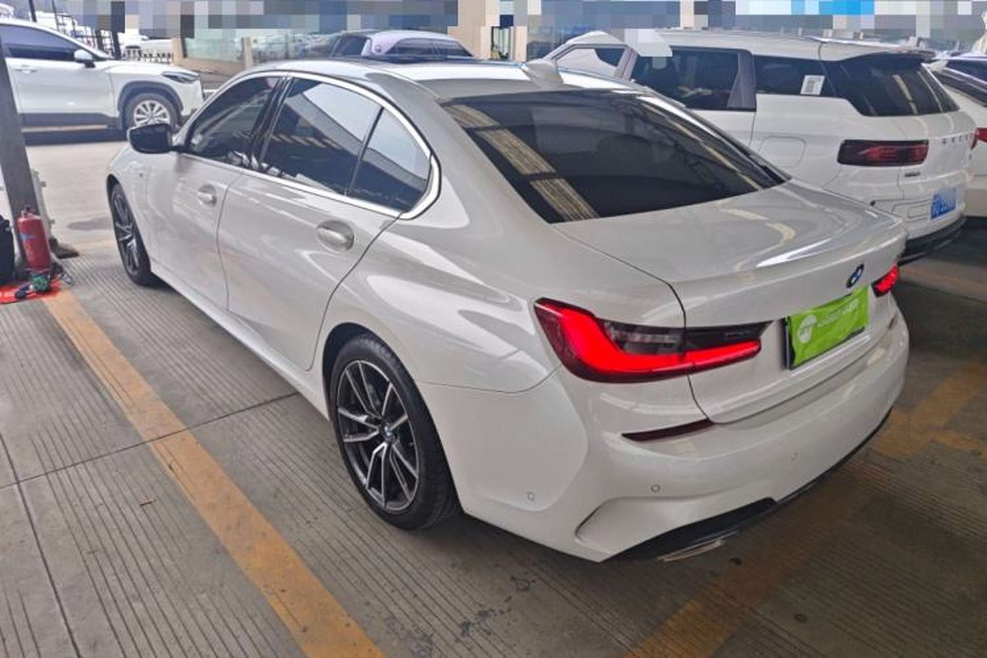 Used BMW 3 Series 2021 Second Facelift 325Li M Sport Package Rear Left 45 Deg