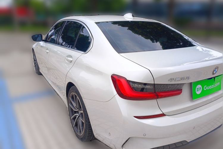 Used BMW 3 Series 2021 325Li M Sport Package Rear Left 45 Deg