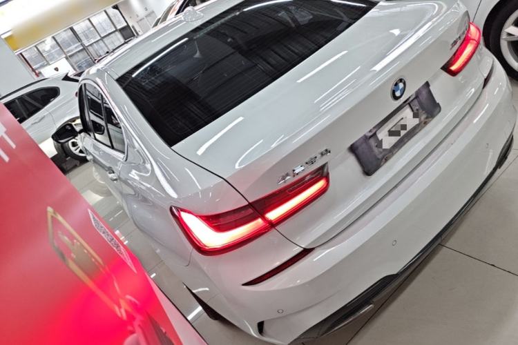 Used BMW 3 Series 2021 Second Facelift 320Li M Sport Package Rear Left 45 Deg