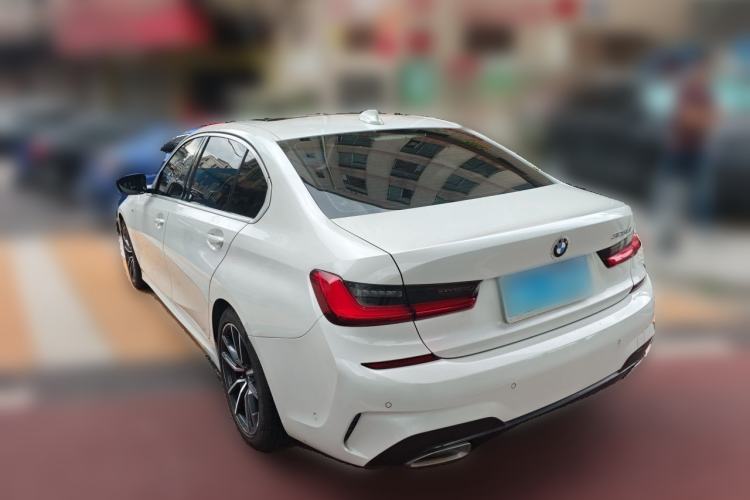 Used BMW 3 Series 2021 Restyled 325Li M Sport Package Rear Left 45 Deg