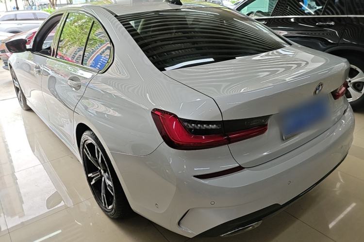 Used BMW 3 Series 2021 Second Facelift 325i M Sport Package Rear Left 45 Deg