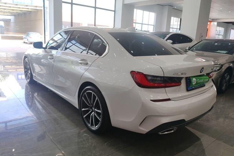 Used BMW 3 Series 2021 Second Facelift 320Li M Sport Package Rear Left 45 Deg