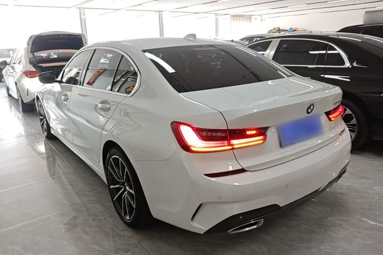 Used BMW 3 Series 2021 Second Facelift 320Li M Sport Package Rear Left 45 Deg