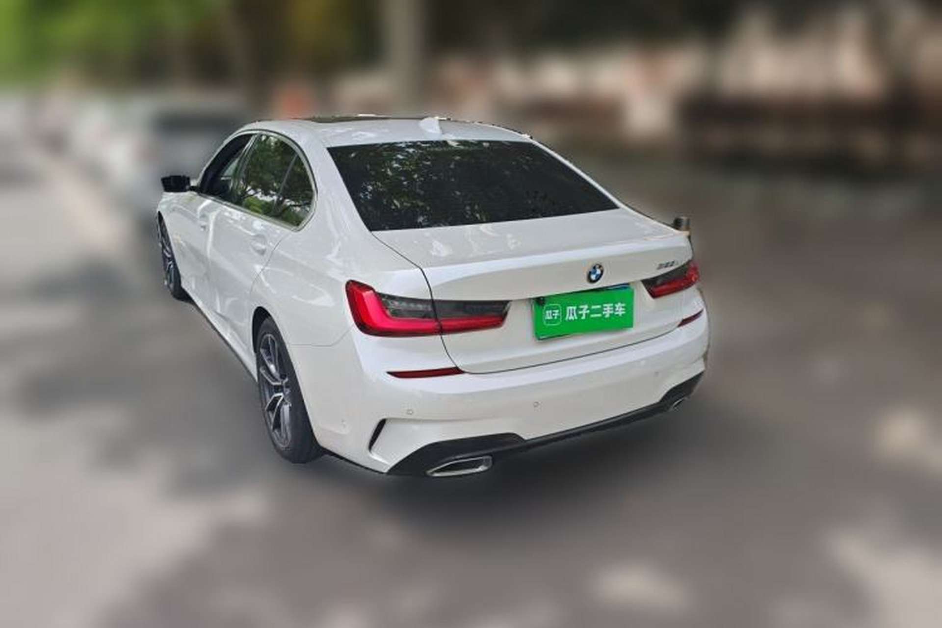 Used BMW 3 Series 2021 Restyled 325Li M Sport Package Rear Left 45 Deg
