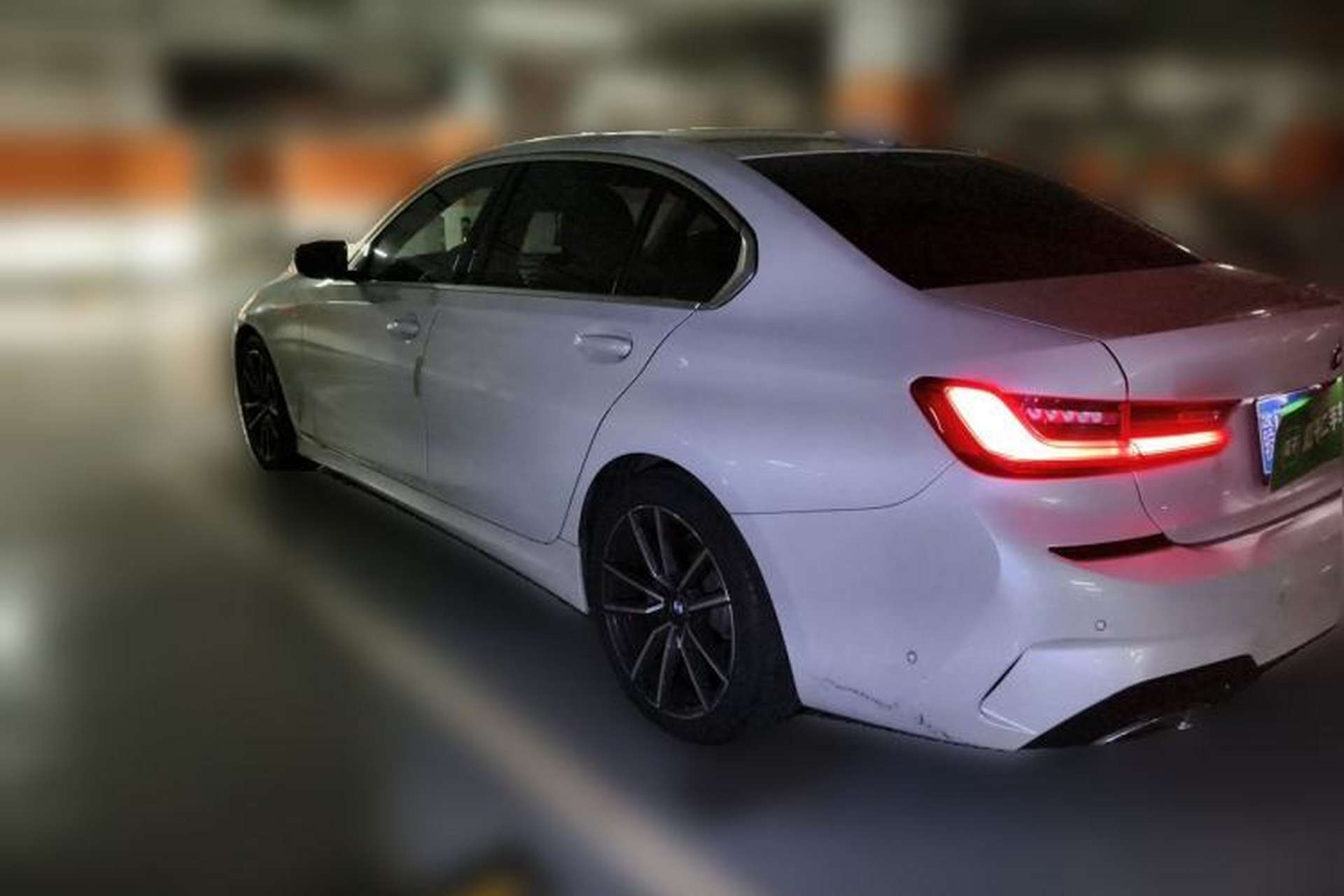 Used BMW 3 Series 2021 325Li M Sport Package Rear Left 45 Deg