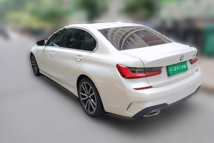 Used BMW 3 Series 2021 Second Facelift 325Li M Sport Package Rear Left 45 Deg