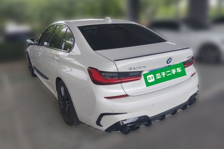 Used BMW 3 Series 2021 Restyled 325i M Sport Night Edition Package Rear Left 45 Deg