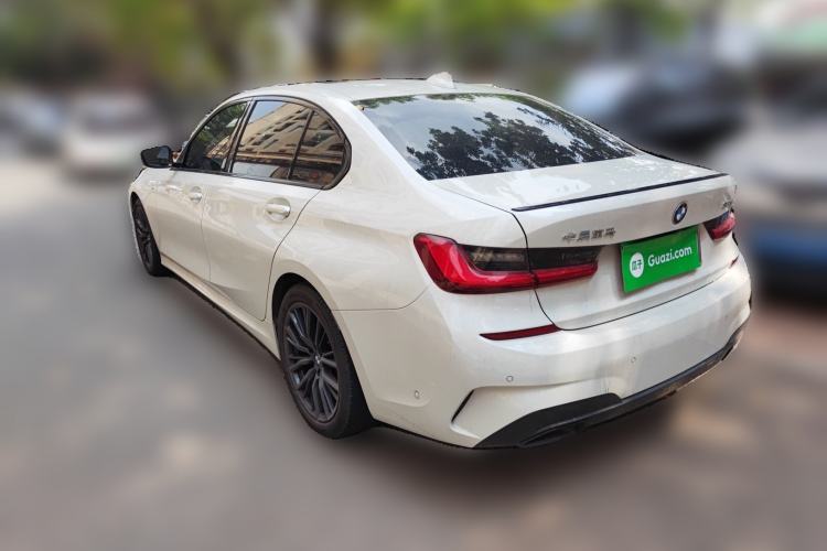 Used BMW 3 Series 2021 325Li M Sport Shadowline Package Rear Left 45 Deg