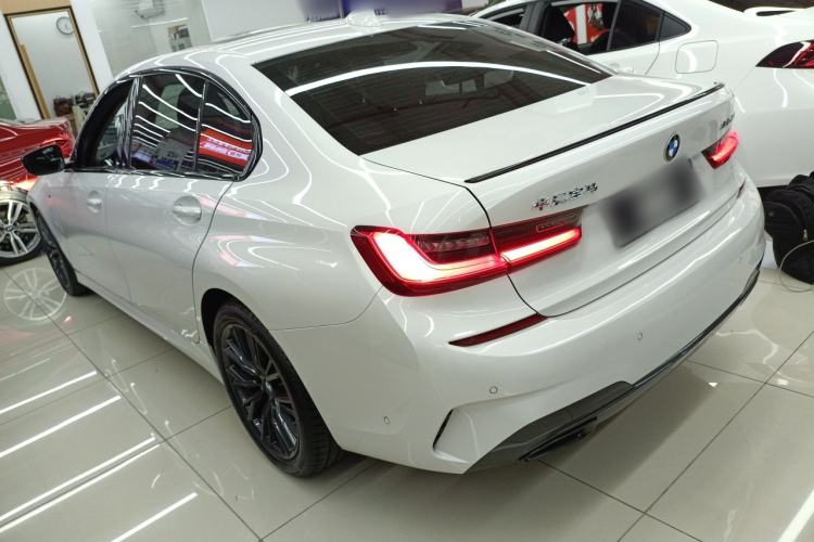 Used BMW 3 Series 2021 Facelifted 325Li M Sport Night Edition Package Rear Left 45 Deg