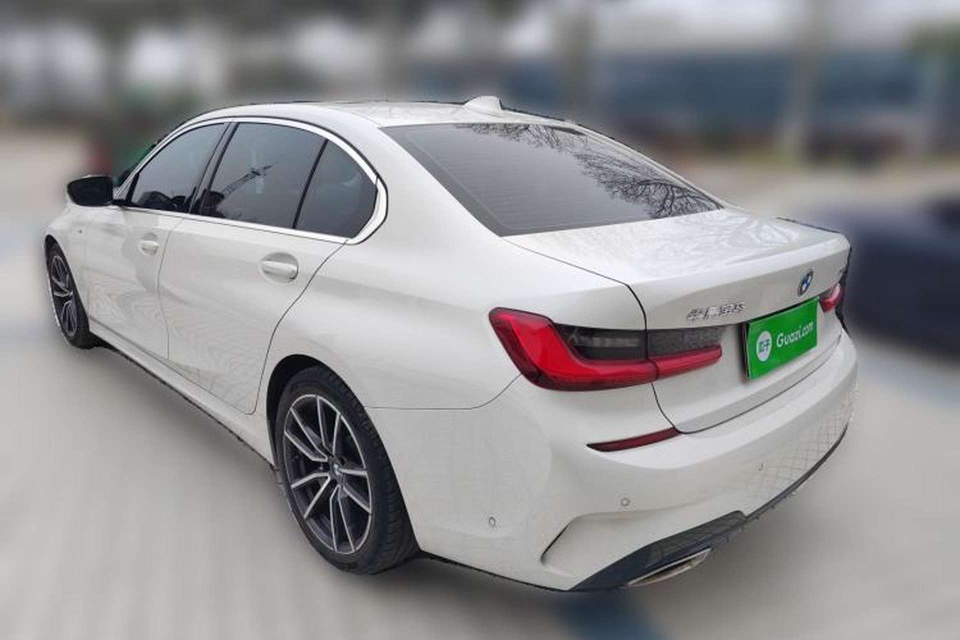 Used BMW 3 Series 2021 325Li M Sport Package Rear Left 45 Deg