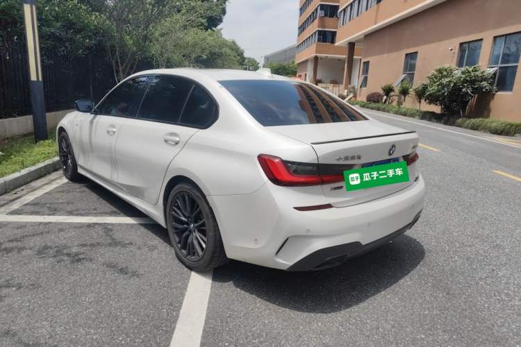 Used BMW 3 Series 2021 Restyled 330Li xDrive M Sport Night Edition Package Rear Left 45 Deg