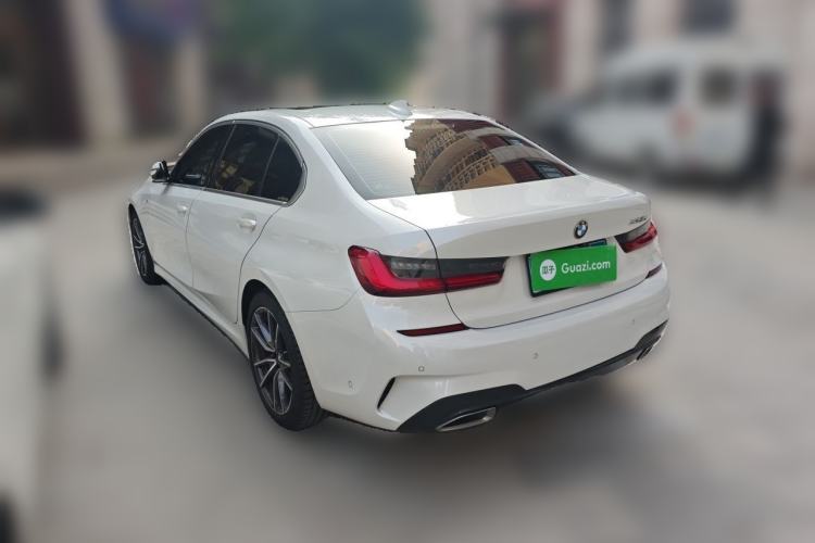 Used BMW 3 Series 2021 325Li M Sport Package Rear Left 45 Deg