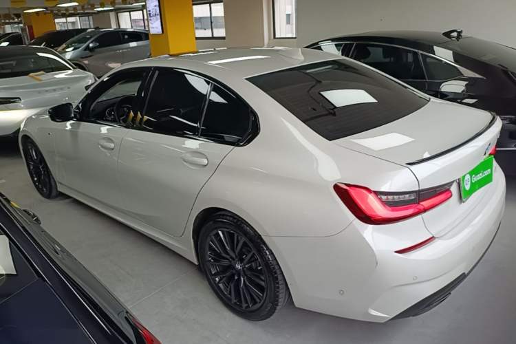 Used BMW 3 Series 2021 Second Facelift 325i M Sport Night Edition Package Rear Left 45 Deg