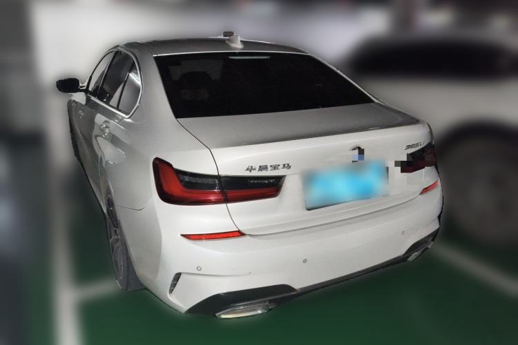 Used BMW 3 Series 2021 Second Facelift 320Li M Sport Package Rear Left 45 Deg