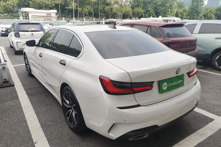 Used BMW 3 Series 2021 Restyled 325Li M Sport Package Rear Left 45 Deg