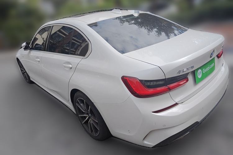 Used BMW 3 Series 2021 Restyled 325Li M Sport Package Rear Left 45 Deg
