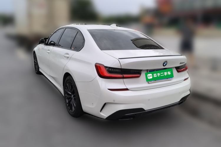 Used BMW 3 Series 2021 325Li M Sport Shadowline Package Rear Left 45 Deg