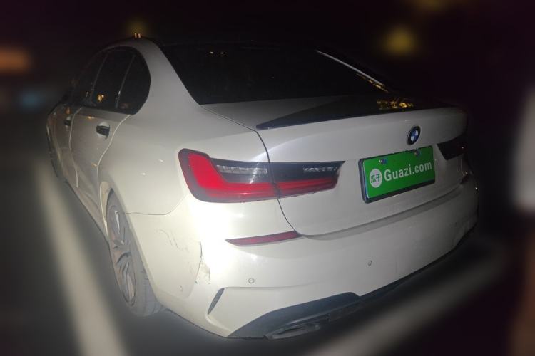 Used BMW 3 Series 2021 325Li M Sport Shadowline Package Rear Left 45 Deg