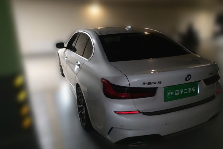 Used BMW 3 Series 2021 Second Facelift 325Li M Sport Package Rear Left 45 Deg