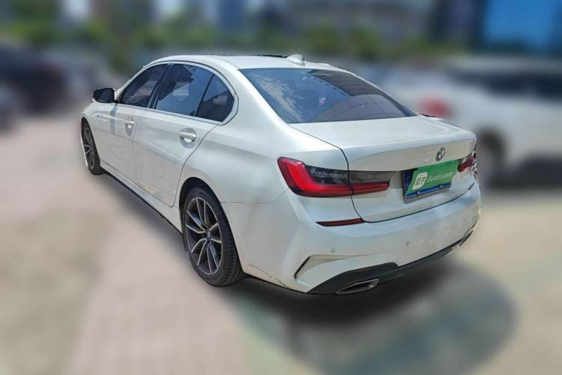 Used BMW 3 Series 2021 320Li M Sport Package Rear Left 45 Deg