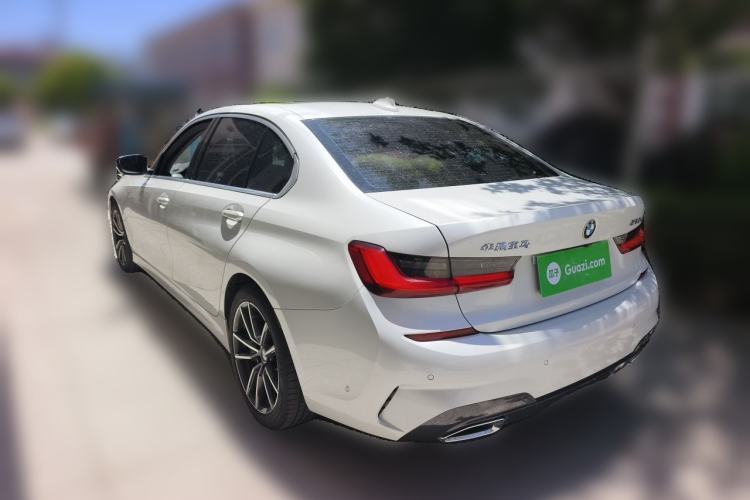 Used BMW 3 Series 2021 325Li M Sport Package Rear Left 45 Deg