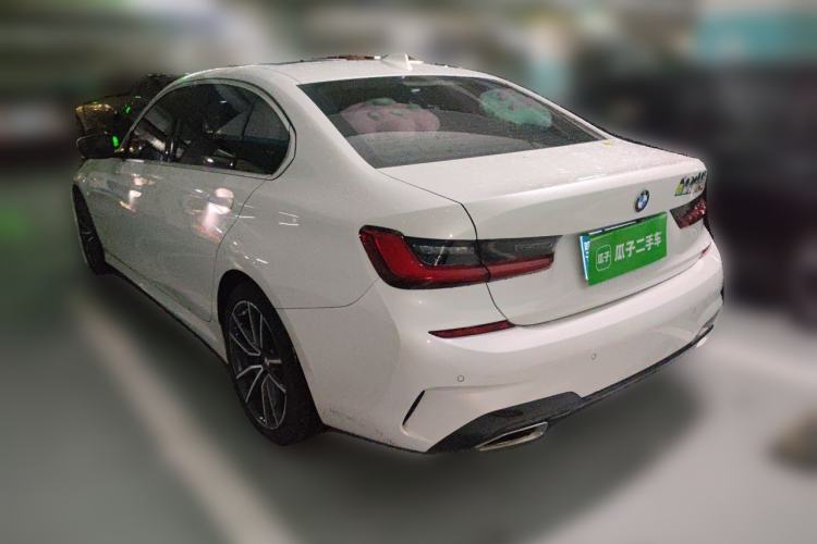 Used BMW 3 Series 2021 Second Facelift 320Li M Sport Package Rear Left 45 Deg