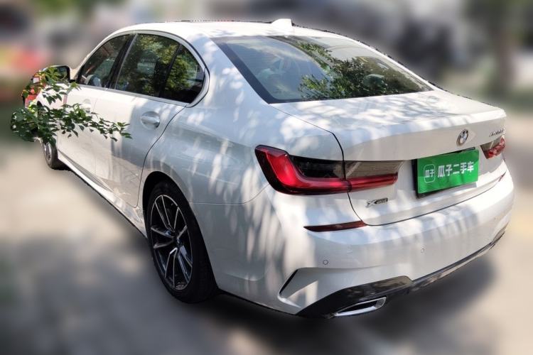Used BMW 3 Series 2021 Second Facelift 320Li M Sport Package Rear Left 45 Deg