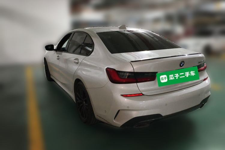 Used BMW 3 Series 2021 Second Facelift 325Li M Sport Night Edition Package Rear Left 45 Deg