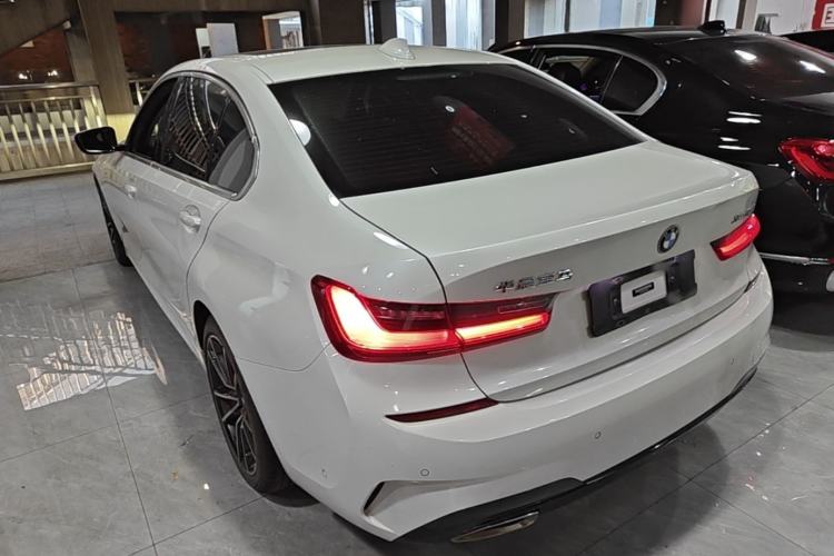 Used BMW 3 Series 2021 325Li M Sport Package Rear Left 45 Deg