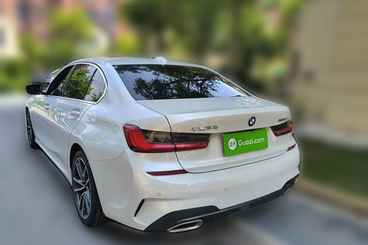 Used BMW 3 Series 2021 Restyled 325Li M Sport Package Rear Left 45 Deg