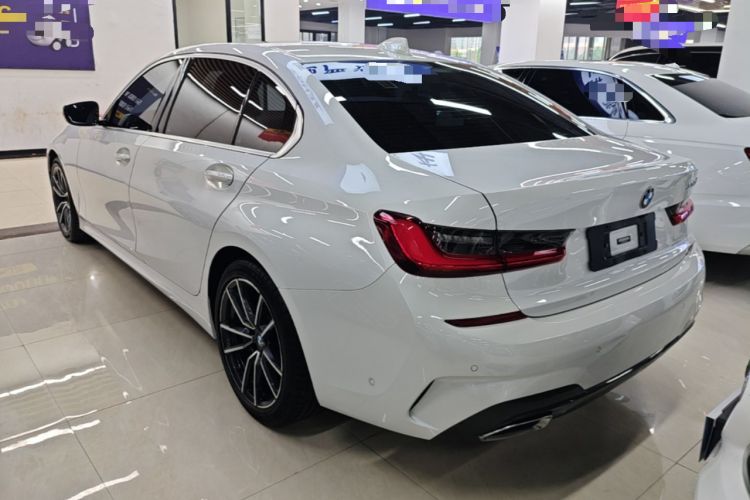 Used BMW 3 Series 2021 Restyled 325Li M Sport Package Rear Left 45 Deg