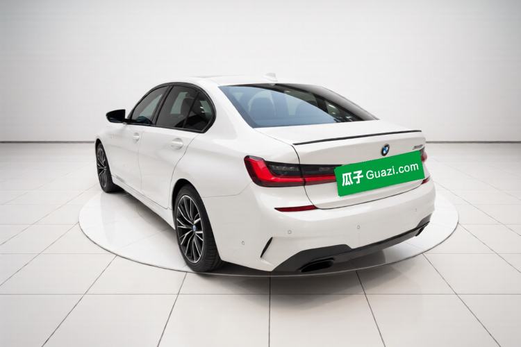 Used BMW 3 Series 2021 325Li M Sport Shadowline Package Rear Left 45 Deg
