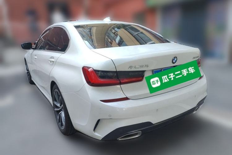 Used BMW 3 Series 2021 Second Facelift 320Li M Sport Package Rear Left 45 Deg