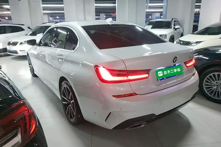 Used BMW 3 Series 2021 325Li M Sport Package Rear Left 45 Deg