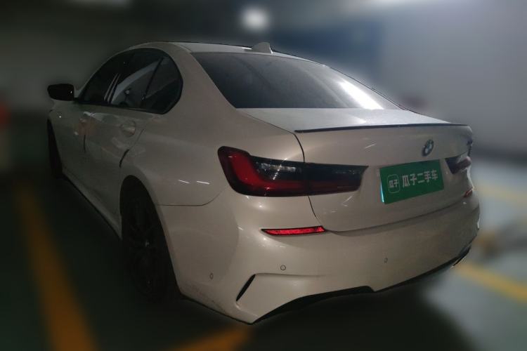 Used BMW 3 Series 2021 Second Facelift 325i M Sport Night Edition Package Rear Left 45 Deg