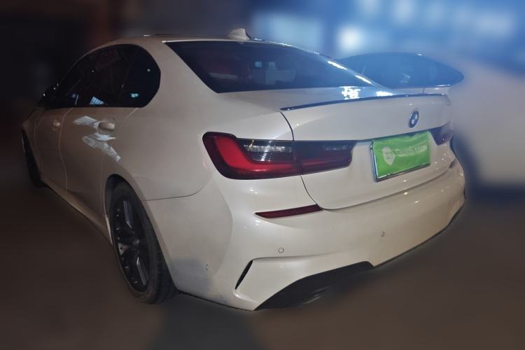 Used BMW 3 Series 2021 325Li M Sport Shadowline Package Rear Left 45 Deg