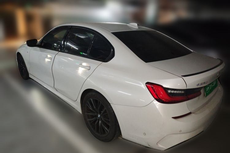 Used BMW 3 Series 2021 Second Facelift 325i M Sport Night Edition Package Rear Left 45 Deg
