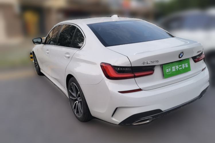 Used BMW 3 Series 2021 Second Facelift 320Li M Sport Package Rear Left 45 Deg