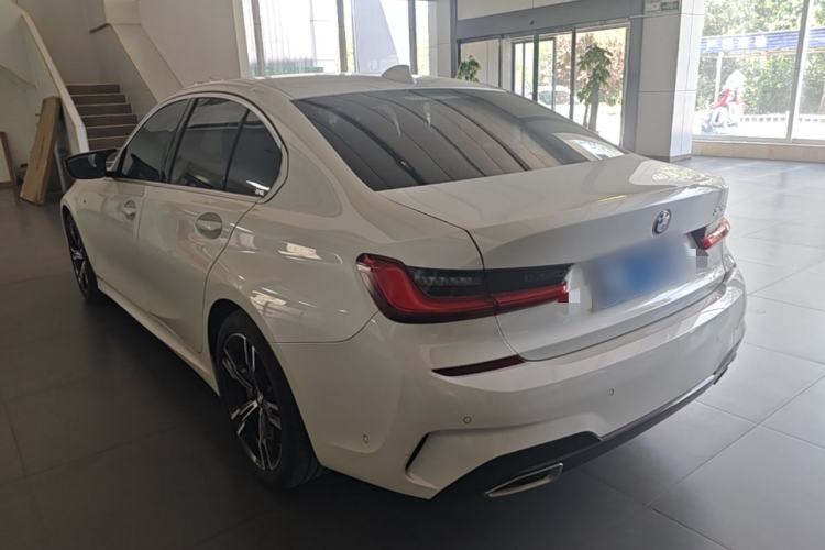 Used BMW 3 Series 2021 Second Facelift 325i M Sport Package Rear Left 45 Deg