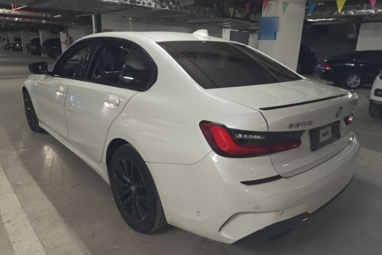 Used BMW 3 Series 2021 325Li M Sport Shadowline Package Rear Left 45 Deg
