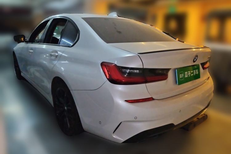 Used BMW 3 Series 2021 Second Facelift 325i M Sport Night Edition Package Rear Left 45 Deg