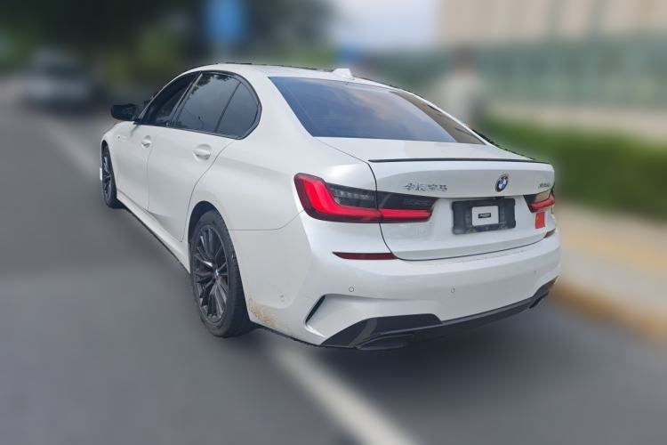 Used BMW 3 Series 2021 325Li M Sport Shadowline Package Rear Left 45 Deg
