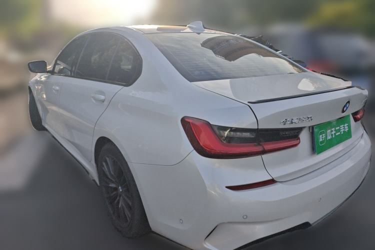 Used BMW 3 Series 2021 Second Facelift 325Li M Sport Night Edition Package Rear Left 45 Deg