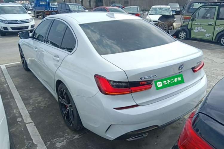 Used BMW 3 Series 2021 Restyled 325i M Sport Package Rear Left 45 Deg