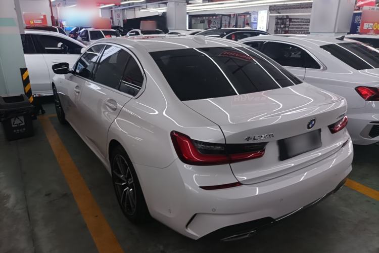 Used BMW 3 Series 2021 Restyled 325Li M Sport Package Rear Left 45 Deg