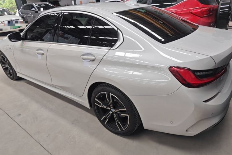 Used BMW 3 Series 2021 Second Facelift 325i M Sport Package Rear Left 45 Deg