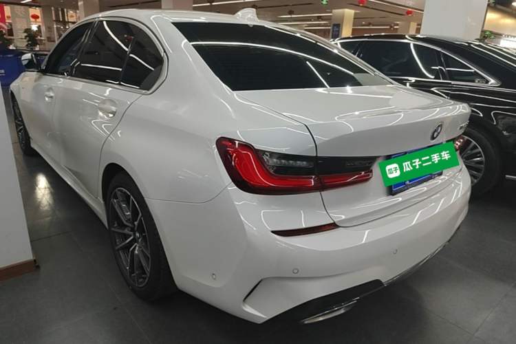 Used BMW 3 Series 2021 Restyled 325Li M Sport Package Rear Left 45 Deg