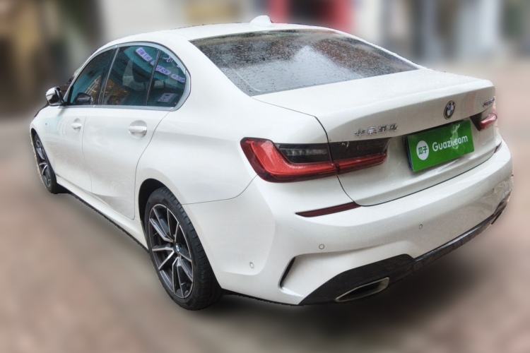 Used BMW 3 Series 2021 Second Facelift 325Li M Sport Package Rear Left 45 Deg