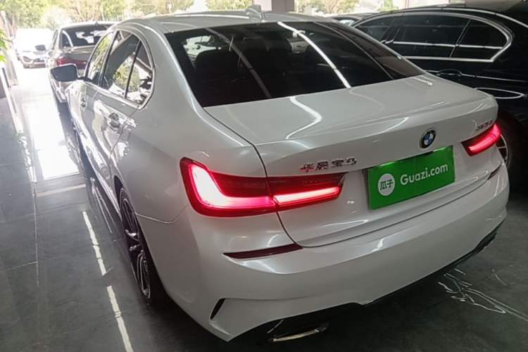 Used BMW 3 Series 2021 Restyled 325Li M Sport Package Rear Left 45 Deg